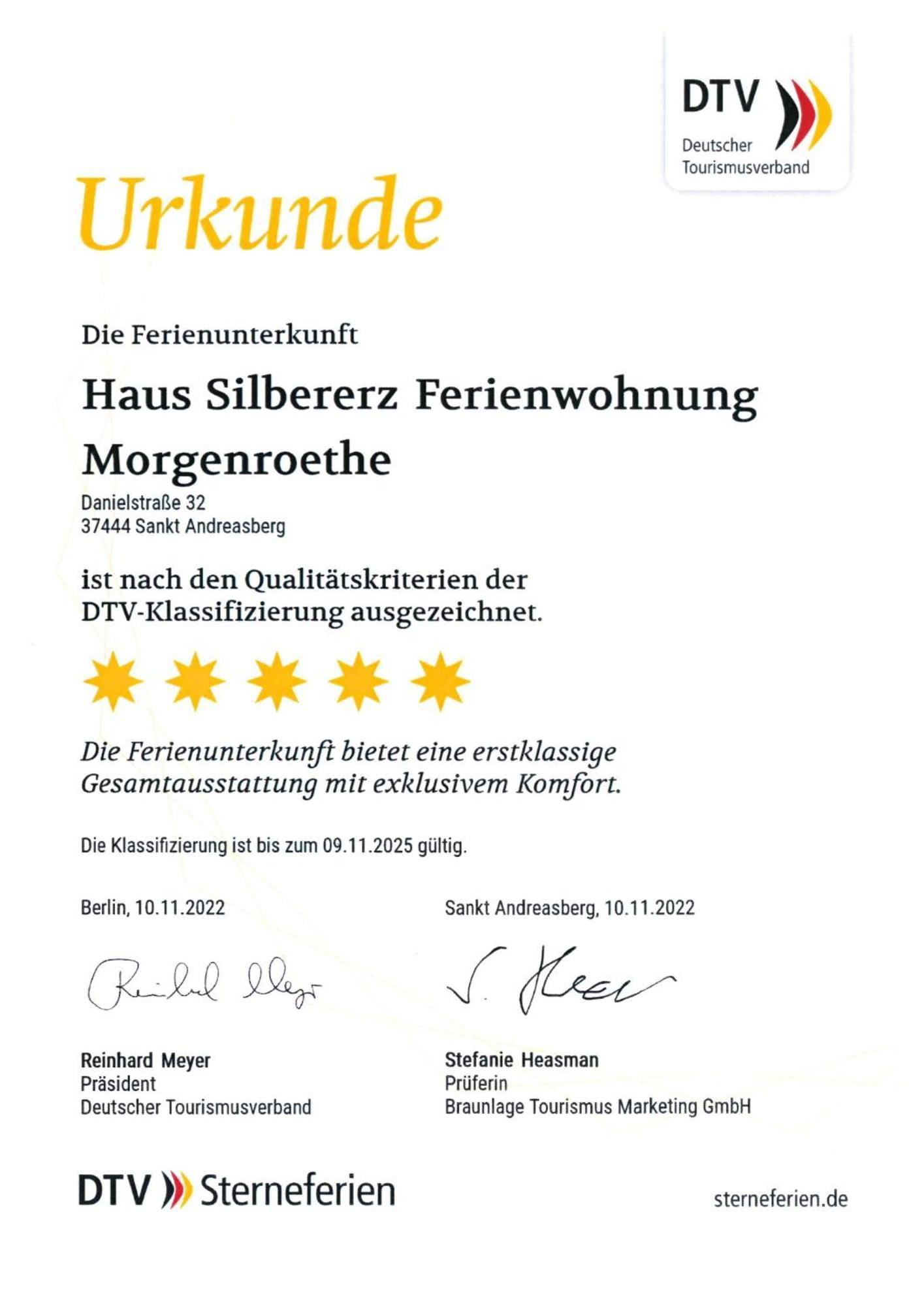זנקט אנדריאסברג Morgenroethe 5 Sterne Ferienwohnung מראה חיצוני תמונה